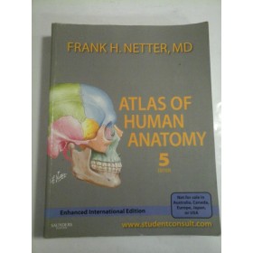 ATLAS  OF  HUMAN  ANATOMY  - 5 edition  -  FRANK  H. NETTER, MD